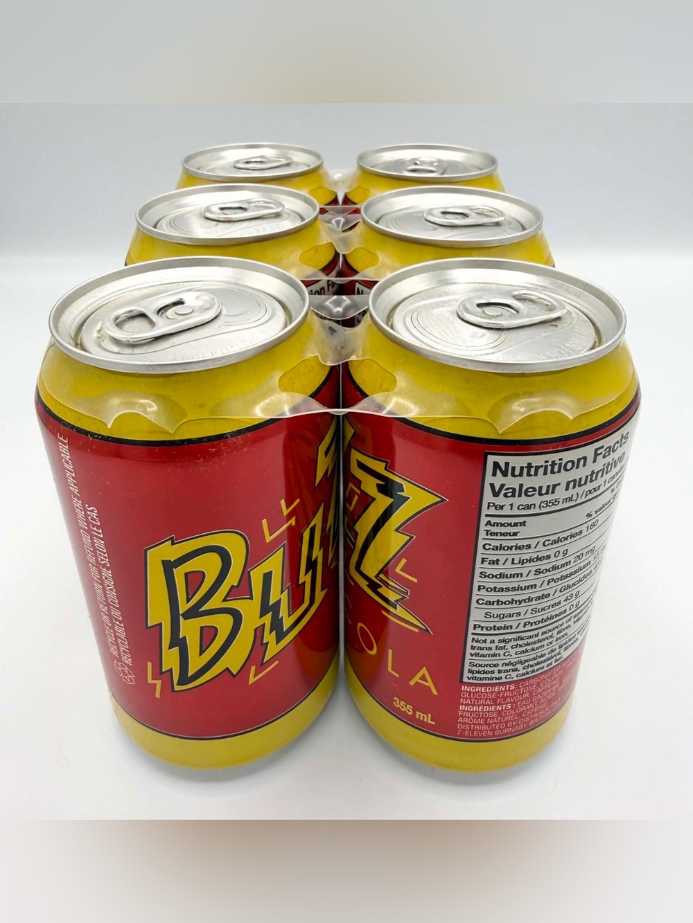 The Simpsons Movie Buzz Cola 6 Pack Promotional Item